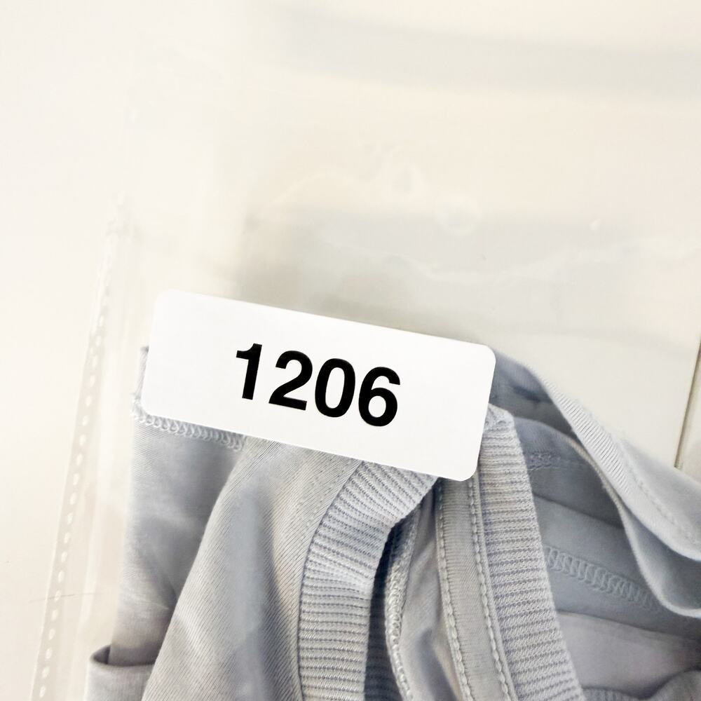 Athleta Ease In Tank Top Light Gray Racerback - S - Picture 9 of 9
